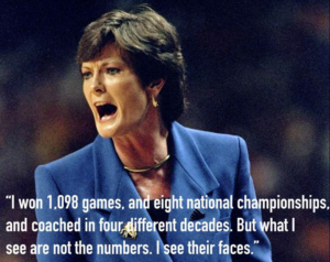 Pat Summit...Faces